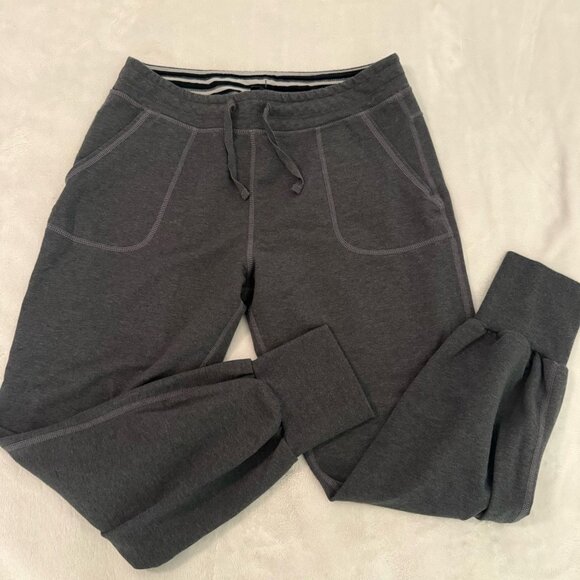 Patagonia Women’s Size Medium Gray Heather Ahnya Jogger Pants Cotton Blend - Picture 7 of 8